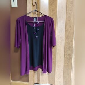 Star Vixen dual top w necklace